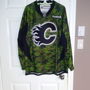 Calgary flames military appreciation jersey